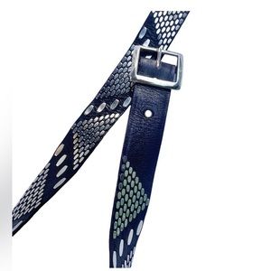 CALLEEN CORDERO BELT. Hand-studded. Full-grain Leather. Boho chic. Flawless.